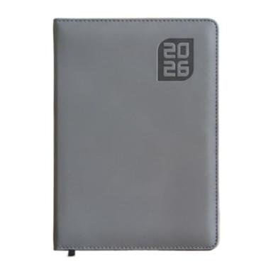 Imagem de Agenda 2026 Executiva - Planejamento Completo e Elegante Adequado para trabalho e estudo(LF119-039 cinza quadrado)