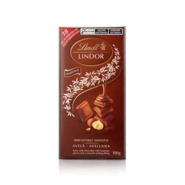 Imagem de Chocolate ao Leite com Avelã Lindor Lindt 100g