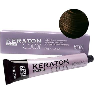 Imagem de Keraton Coloração Color Dual Block 50 G Nº 6.77 Louro Escuro Marrom Intenso