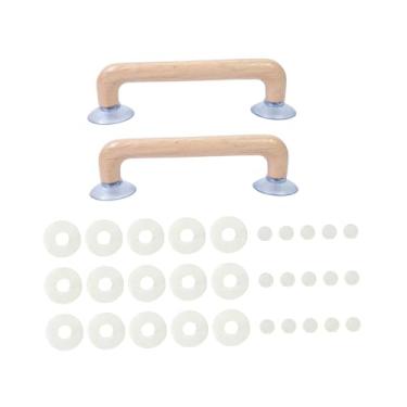 Imagem de IEUDNS Conjunto de 2 réguas com ventosa, cabo de alta aderência e almofadas antiderrapantes para trabalhos manuais. Ideal para artesanato.