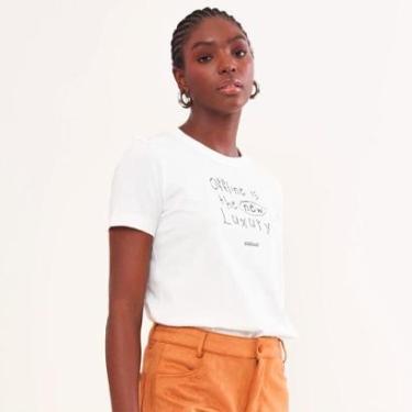 Imagem de Camiseta Colcci Luxury Feminino-Feminino