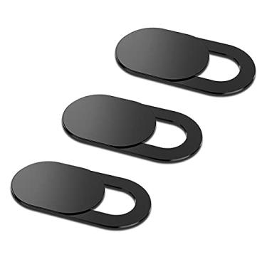 Imagem de Cobertura de WebCam Obturador Plástico Capa Universal Câmera Deslizador Web Cam Adesivo Privacidade para Smartphone Tabl