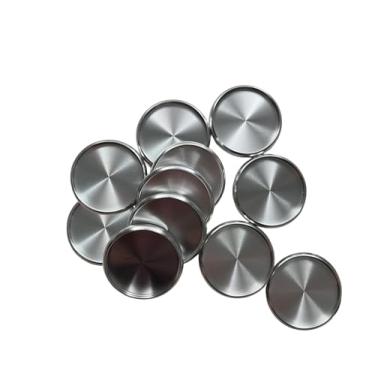 Imagem de Discos planejadores de alumínio premium – Pacote com 11 – Virar página suave – Compatível com Happy Planner, TUL, ARC – FeroniArt (Prata, 1)