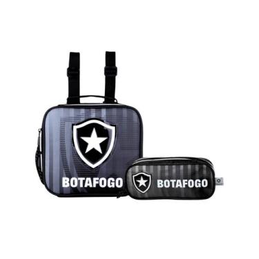 Imagem de Kit Escolar Botafogo Futebol Lancheira Térmica + Estojo - Xeryus