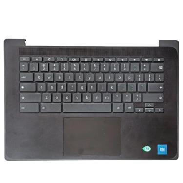 Imagem de Jxjslp Capa superior de substituição para apoio de mãos para laptop HP Fortis 14 G11 Chromebook Series N83274-001