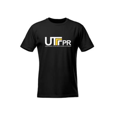 Imagem de Camiseta Universidade Federal Tec Paraná Utfpr 100% Algodão, Branco, G