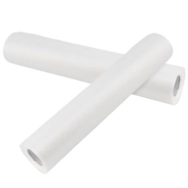 Imagem de HOZEON Pacote com 3 panos de plástico resistentes com fita adesiva, folhas de proteção de pintura profissional de 2,5 x 2,3 m para revestimento de piso de móveis