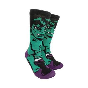 Imagem de Meias Masculinas De Cano Médio Com Estampa De Homem-Aranha, Homem De F