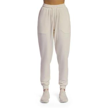 Imagem de Calça Jogging Comfy Olympikus Feminina, Bege, GG