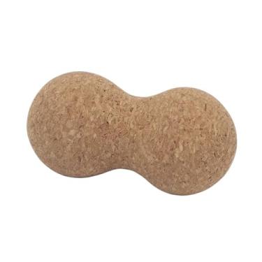 Imagem de Bola de amendoim sólida de cortiça 1Pse Bola de Yoga Fitness Relaxamento Muscular Bola de Fáscia 、Bola de Fáscia 、Bola de Amendoim Yoga Fitness (12 cm)