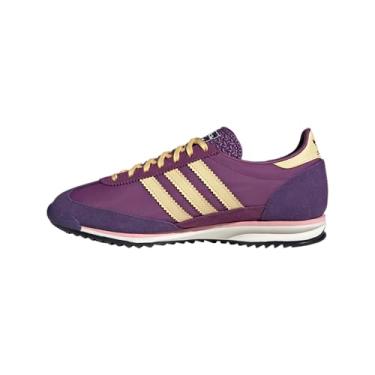 Imagem de adidas Tênis feminino casual Sl 72 Og com cadarço - roxo, Multi, 7 Wide