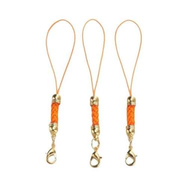 Imagem de Corda Para Chaveiro DIY Com Fecho Lagosta, Argolas De Ligação, Cordão 