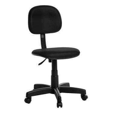 Imagem de Cadeira Para escritório com Rodízios com estofado preto - MVC