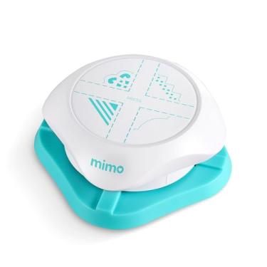 Imagem de Mimo Furador de Cantos 4 em 1 - Cantoneiras Geométricas - Versátil e Com Design Confortável Para o Manuseio - Possui a Base Antiderrapante - Cantos Decorados Incríveis em Diversos Tipos de Papéis