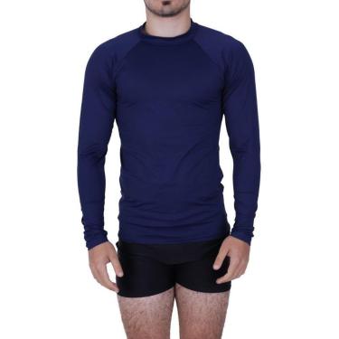 Imagem de Camisa Proteção Solar UV 50+ Blusa Térmica Adulto Masculino Terra e Mar-Masculino