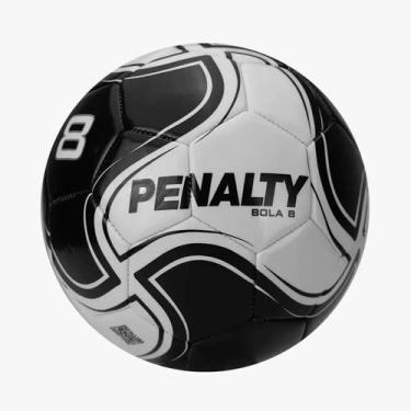 Imagem de Mini Bola Penalty 8 T50 Xxvi, Único, Branco, Preto