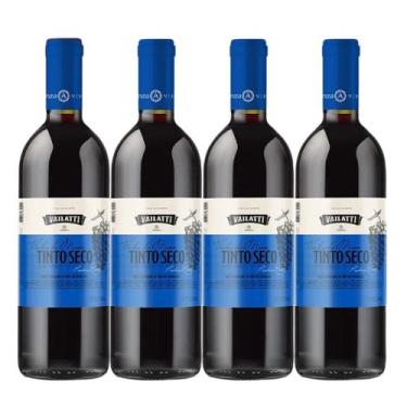 Imagem de Vinho Tinto Vailatti 750ml 4 Unidades, Tinto Seco