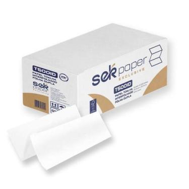 Imagem de Papel toalha interf fdt500id 2000fl ipel - SEK PAPER