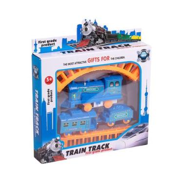 Imagem de Trenzinho track c/ trilhos a pilha 6308 - LP TOYS