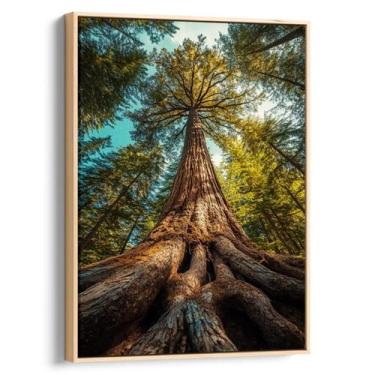 Imagem de Quadro Árvore Colossal das Raízes Eternas - Mioquadros, 160x100 cm, Na