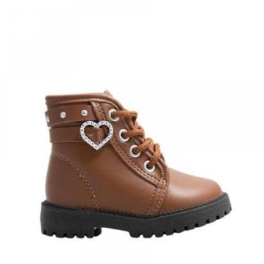 Imagem de Coturno Molekinha Detalhe em Coração-Feminino