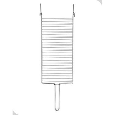 Imagem de Grelha Dupla Parrilla 72,5cm Aço Cromado Churrasqueira - Mor