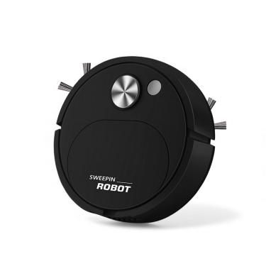 Imagem de Robô Aspirador de Pó Automático Draik com Função MOP e Sensor Antiqueda Preto Bivolt