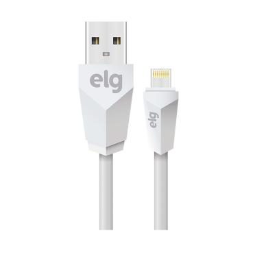 Imagem de Cabo Elg Usb-a Para Lightning 2m L820 - Branco