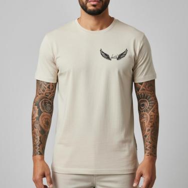 Imagem de Camiseta Masculina Moto Shop Route 66 Estampa Retrô Algodão Slim Fit Motociclismo Urban Style-Masculino