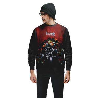 Imagem de Moletom Masculino Delírio Urbano Tem Que Ter Fé-Masculino