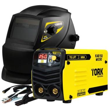 Imagem de Inversor Solda 150A Tig Lift MMA 220v Máscara Automática 4k - Super To