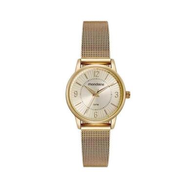 Imagem de Relógio Dourado Feminino Mondaine 32494LPMVDE1-Feminino