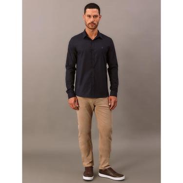 Imagem de Camisa Manga Longa Calvin Klein Jeans Slim Cotton Linen-Feminino