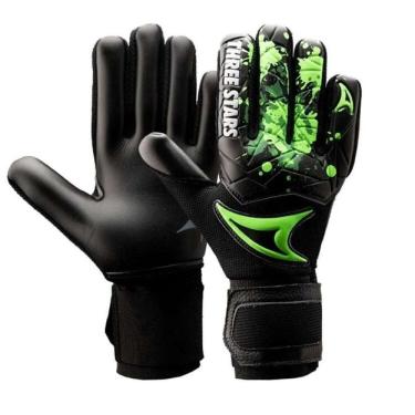 Imagem de Luva de Goleiro Kick para Futebol de Campo com Palma em Látex Alemão Macio e Punho Elás...