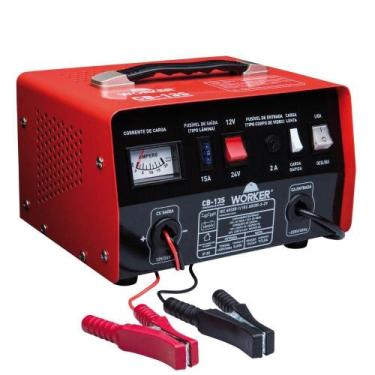 Imagem de Carregador De Bateria 50/90Ah 12/24V 127V CB13S Worker