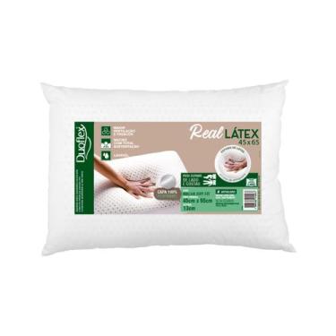 Imagem de Travesseiro Real Látex Duoflex Lavável - Látex Natural