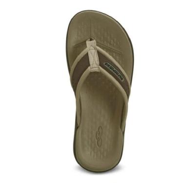 Imagem de Chinelo de dedo masculino tradicional olympikus - 921, Marrom, 37/38
