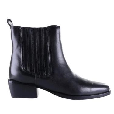 Imagem de Bota Feminina Zariff Couro 433337 Preto, 37