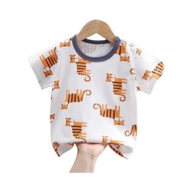 Imagem de Camisetas De Verão Para Meninos E Meninas, Estampa De Desenho Animado,