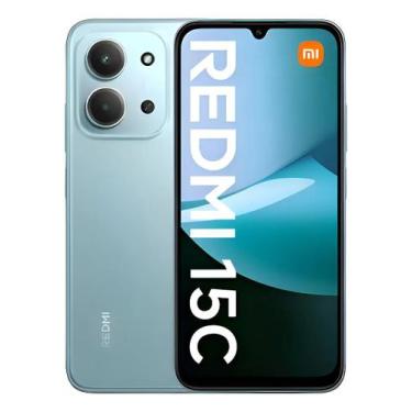 Imagem de Bom e barato Xiaomi Redmi 15C Verde 8GB RAM 256GB 4G parcelado no bole
