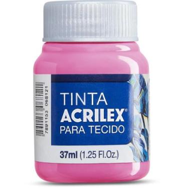 Imagem de Tinta para Tecido Fosca 37ML Rosa - Acrilex