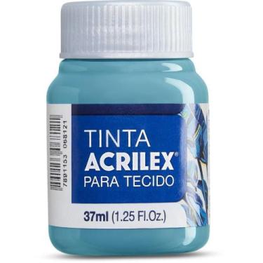 Imagem de Tinta para Tecido Fosca 37ML Azul MAR - Acrilex