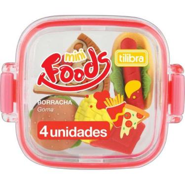 Imagem de Borracha Lancheira Foods Com 4 Tilibra