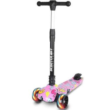 Imagem de Patinete scooter net grafite rosa zoop - Zoop Toys, ., UN