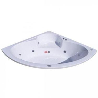 Imagem de Banheira Hidromassagem Astra Copacabana Super Luxo 143CMX189CMX43CM - 