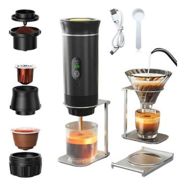 Imagem de Cafeteira Expresso Portátil Recarregável USB - GBGSTORE