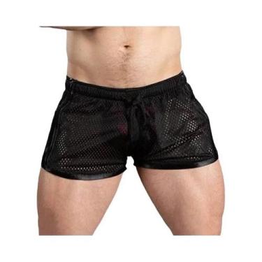 Imagem de Calças Esportivas Masculinas Respiráveis E De Secagem Rápida Em Malha 