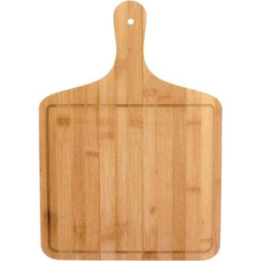 Imagem de Tábua Table Home&Co 1x42x26cm Bambu Natural para Servir na Mesa Posta 
