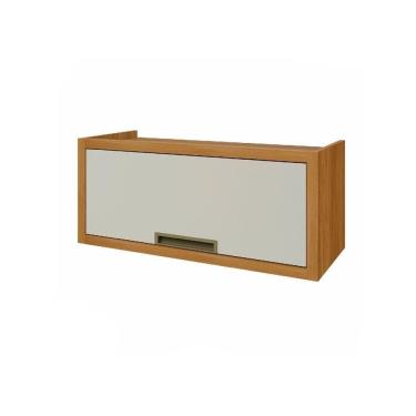 Imagem de Armário Geladeira 1 Porta Báscula 80cm Off White