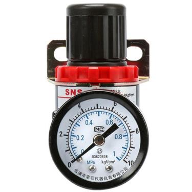 Imagem de Regulador de pressão Compressor Com Manômetro 1/4 Ar2000